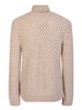 Woven Knit Pullover Ivory