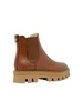 Agl Brown Leather Natalia Chelsea Ankle Boots