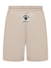 Cotton Poplin Short Pants With Darts.