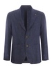 Jacket Tagliatore In Linen And Wool Blend