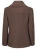 Zip Detailed Felted Jacket