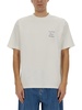 T-shirt With Italicized Slogan