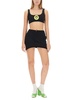 Black Crop Top With Logo
