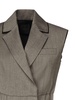 Short Vest With Lapels And Elastic