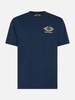 Man Cotton T-shirt With Magnum Marine & Saint Barth Front And Back Print | Magnum Marine Special Edition