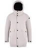 'egg Floating' Parka Jacket In Duck Feathers