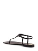 Saint Laurent Women Saint Laurent Black Sandals