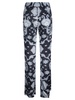 Printed Fitted Trousers