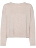 Light Grey Alpaca Wool-blend Sweater