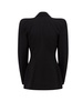 Oversized Double-breasted Twill Jacket