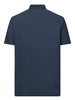 Blue Crepe Polo