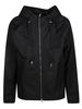 Buttoned Pocket Zip Hoodie