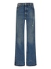 Distressed Mid-rise Jeans