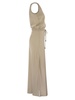 Fluid Satin Cady Twill Dress
