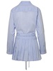 Stripes Crossed Shirt Dress