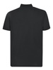 Black Crepe Polo Shirt
