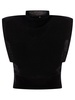 High Neck Sleeveless Jumper