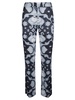 Printed Fitted Trousers