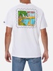 Man Cotton T-shirt With St. Tropez Postcard Front And Back Print | Alessandro Enriquez Special Edition