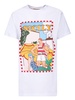 Sicily Cotton T-shirt Black And White