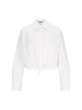 Logo Crop Shirt