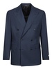 Double-breasted Blue Suit