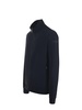 Blue Turtleneck Sweatshirt