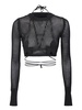 Black Crop-top