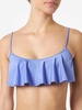 Woman Lilac Bralette With Volant
