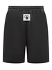 Sweat Short Pants With Darts.