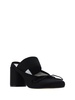 Logo Elastic Ballet Mules