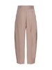 Pants With Front Pleats
