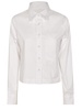 Plain Cropped Shirt