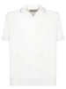 White Cotton Polo Shirt