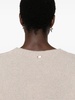 Light Grey Alpaca Wool-blend Sweater