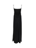 Long Dress With Shawl Neckline
