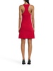 Red Viscose Blend Dress