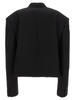 Double-breast Folded Blazer