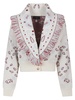 Bandana Jacquard Cardi-bomber