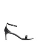 Dg Logo Leather Sandals