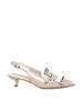 Patent Leather Pumps With Studs