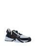 Multicolor Leather And Jacquard Flow Sneakers