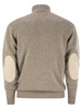 Cardigan With Zip And Buttons