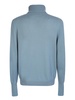 Light Blue High Neck Sweater