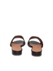 Black Leather Slippers