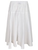 White Recycled Polyester Skirt