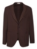 Brown Wool Crepe Suit
