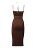 Ribbed Knit Midi Dress