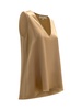 Antonelli N5913 225 355c Beige Silk Angelica Sweatshirt