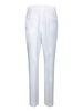 Galene White Cotton Trousers